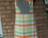 Wisconsin Checkered Apron