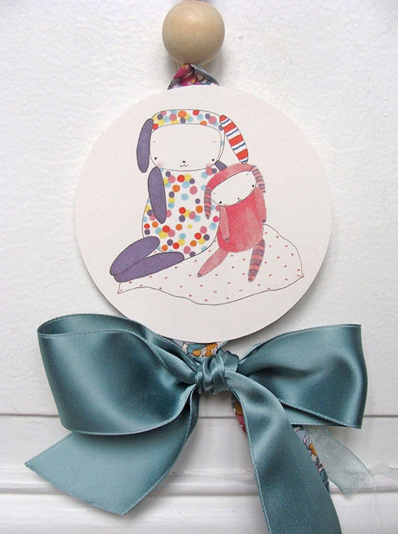 Baby mobile : My little sister -  baby dreamcatcher - kids dreamcatcher - nursery mobile baby - dreamcatcher for kid's room