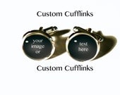 Custom Cufflinks - Choose your image or text