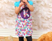 Child size apron with matching chef hat
