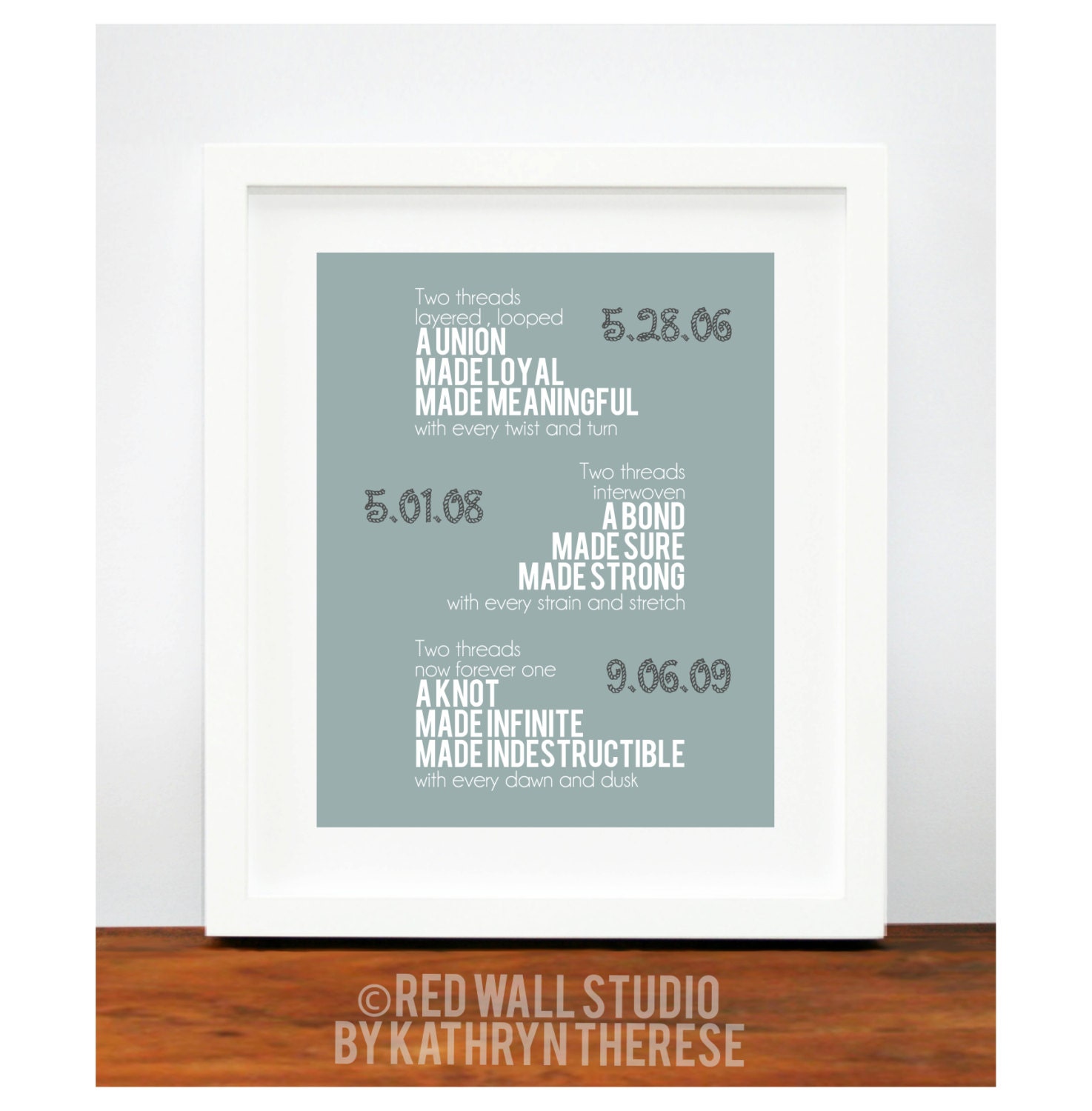 First Anniversary Gift for Husband - Engagement Gift - Important Dates Art Print - Personalized Wedding Date Print - Couples Gift