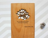 Mother's Day Card with Peony, You're Pretty Much the Best