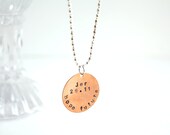 Father's Day Gift - Graduation Gift - Jeremiah 29:11 Necklace