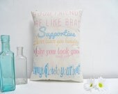 Good Friends Fun Mini Pillow, Graduation, Best Friends