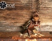 BioShock Infinite - Bucking Bronco Vigor - Glass Bottle, Rustic Star and Charm
