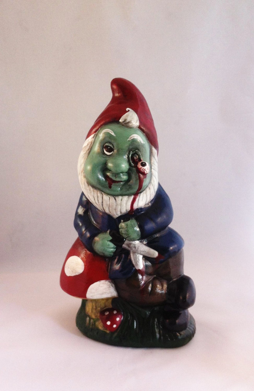 Zombie Horror 'Gnome Pokey' Tralala home decor, garden decoration