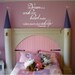 A dream is a wish...Cinderella -19"h x 22"w-Baby Nursery Vinyl Wall Decal-Boys Girls Room Decal-Vinyl Lettering-Dorm Room Wall Art Lettering