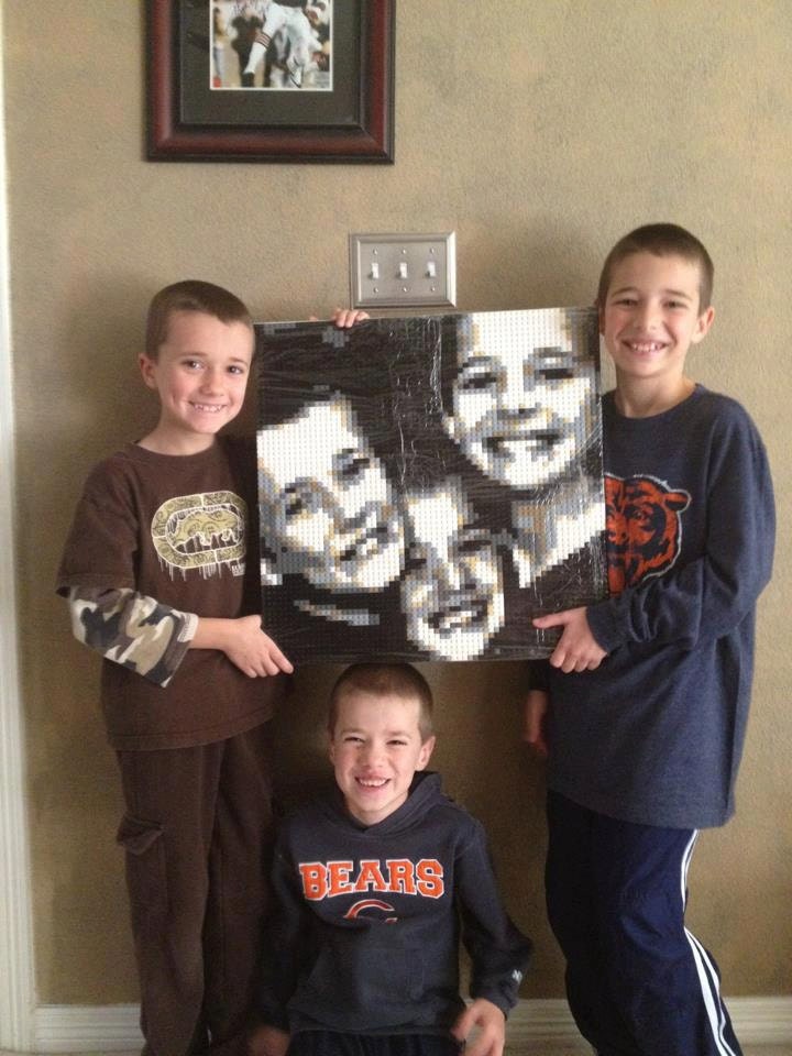 Its Art..... Its LEGO..........  Its YOUR FACE.....................