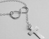 Infinity Necklace - Cross and Infinity Necklace - Y Necklace