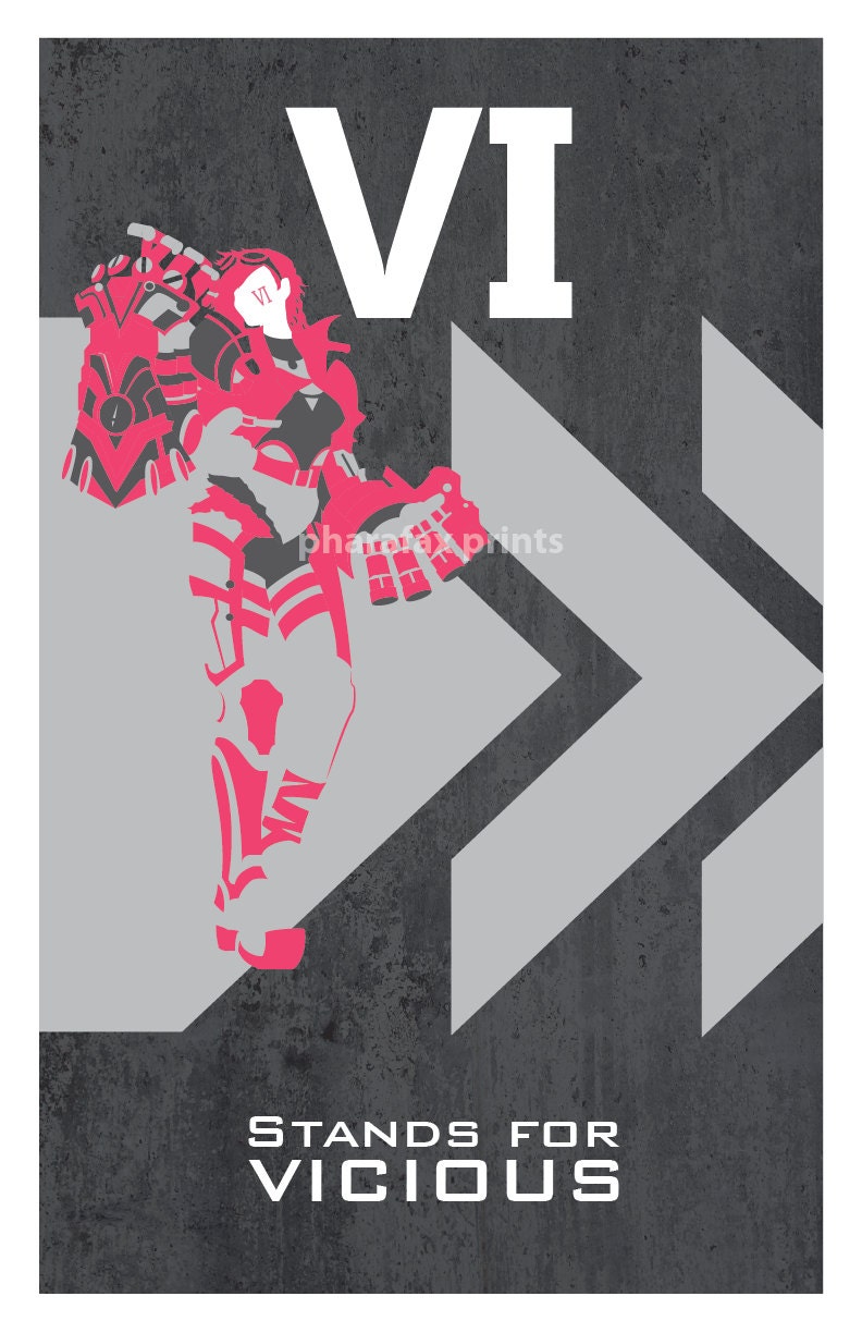 Vi: League of Legends Print