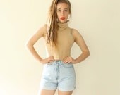 90s  High Waisted GUESS Shorts // 4 // High Waist // Soft Grunge