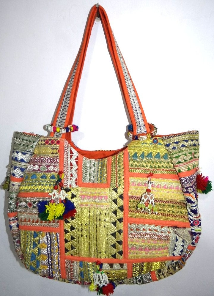 vintage gypsy handbags tribal tote bags