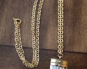 The BOHO CHIC Mother of Pearl Horn necklace