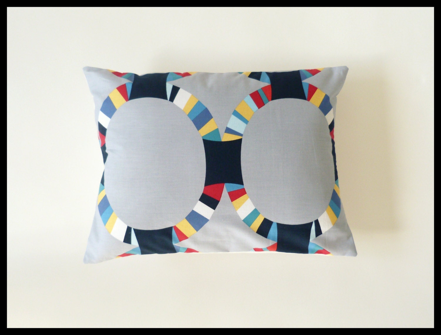 12X16 inches - Decorative sham pillow - Modern pillow - Geometric pillow - Handmade pillow - Designer fabric