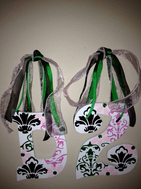 Delta Zeta Wall Letters Decorative