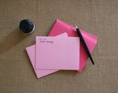 A Note From stamp with Traditional Wooden Handle, Personalized Stamp, Teachers Gift Il_170x135