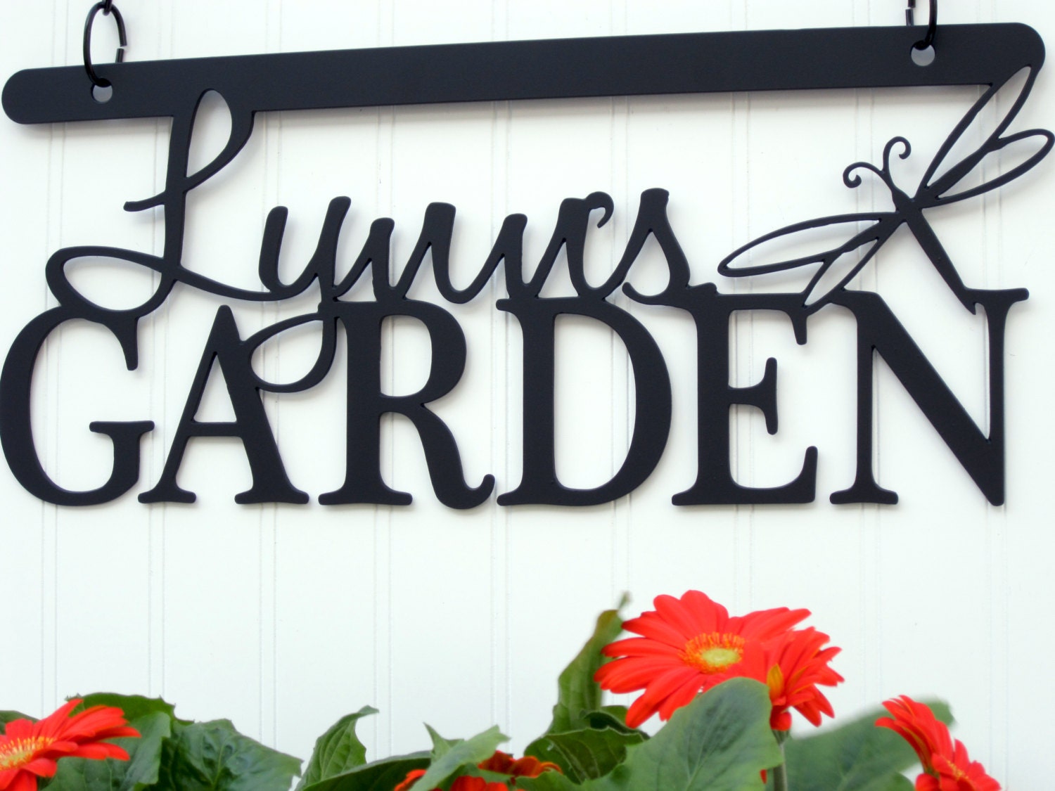 Personalized Garden Metal Sign - Custom Garden Decor