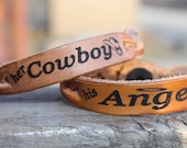Pair of Cowboy Angel Bracelets