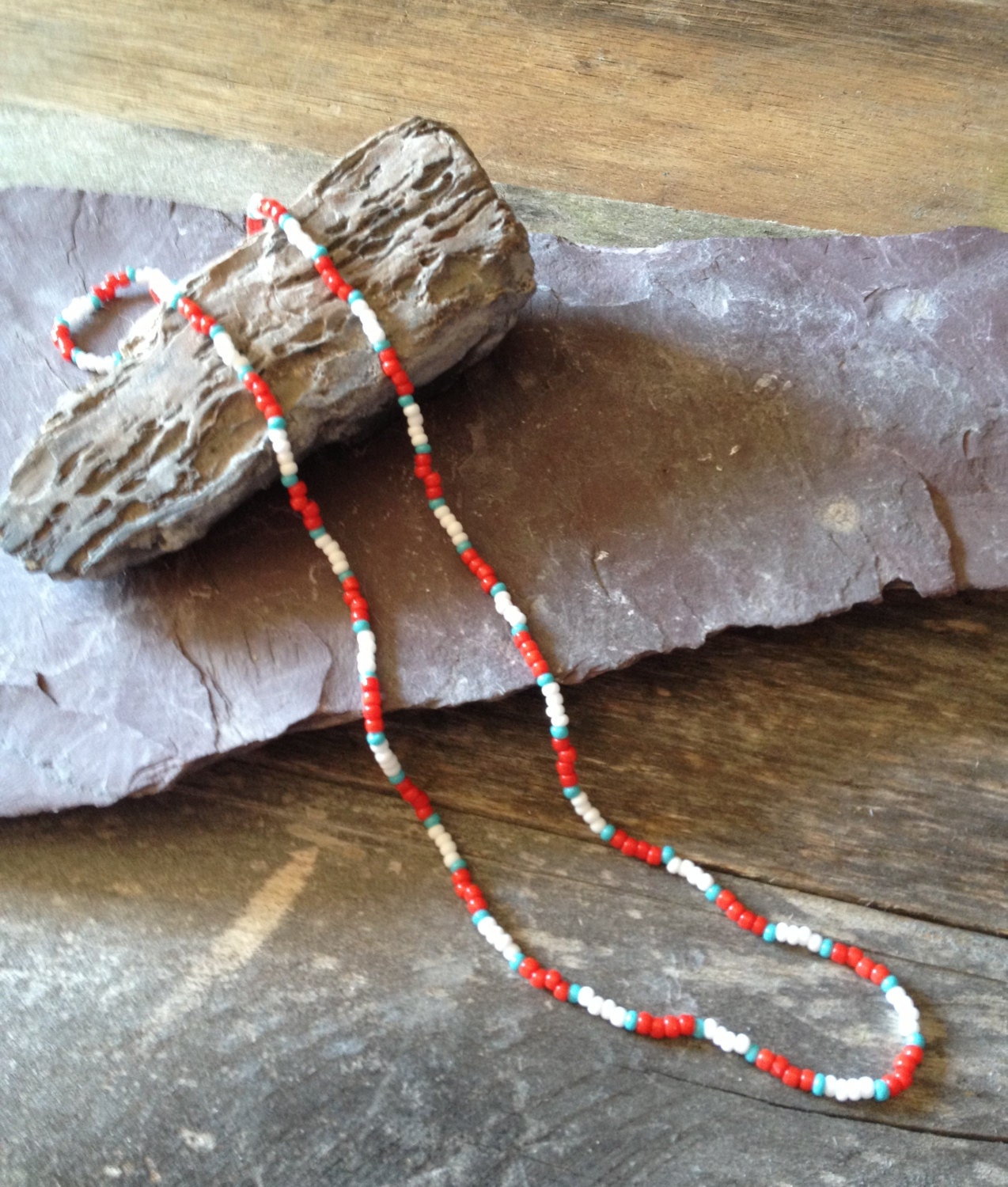 Robert Plant Beaded Necklace - ROCKwear Hippie Jewelry