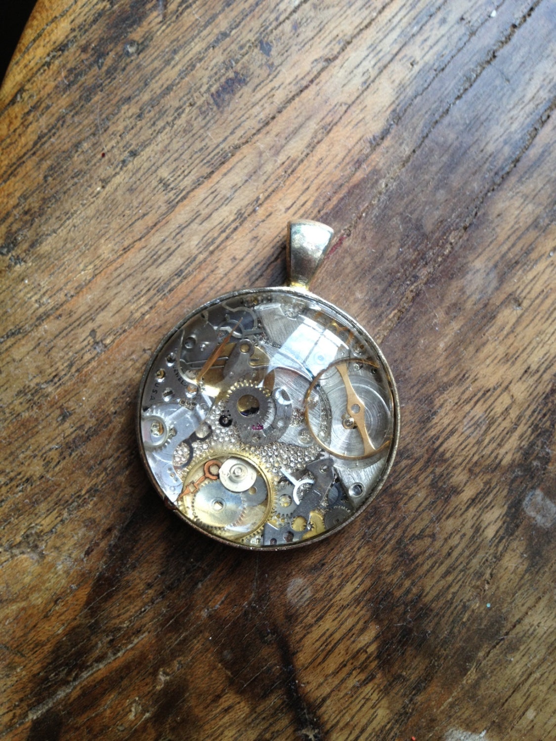 Steampunk Gears Pendant