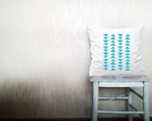 Chevron pillow decorative throw pillow geometrical pillow cover white cotton toss arrow pillow case rustic bedding set 18x18 inches ohtteam