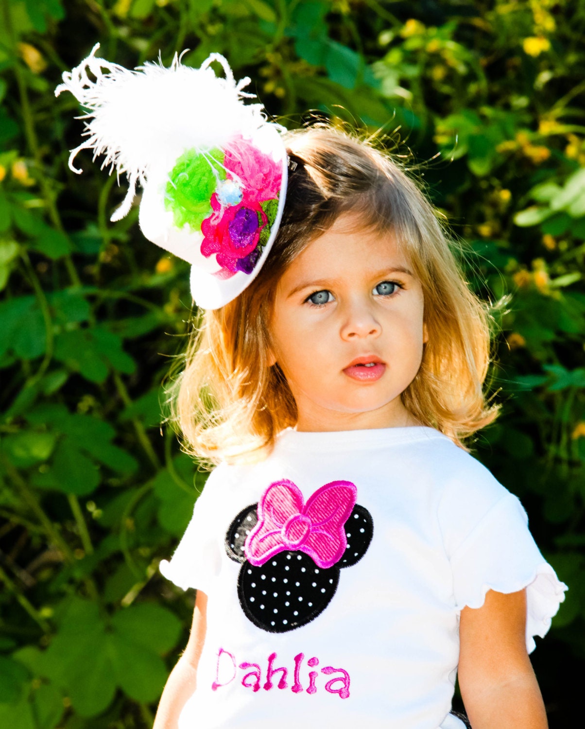 Personalized "Minnie Mouse" Applique Shirt