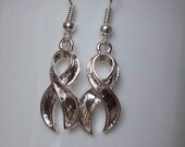 Awareness Ribbon Charm Earrings