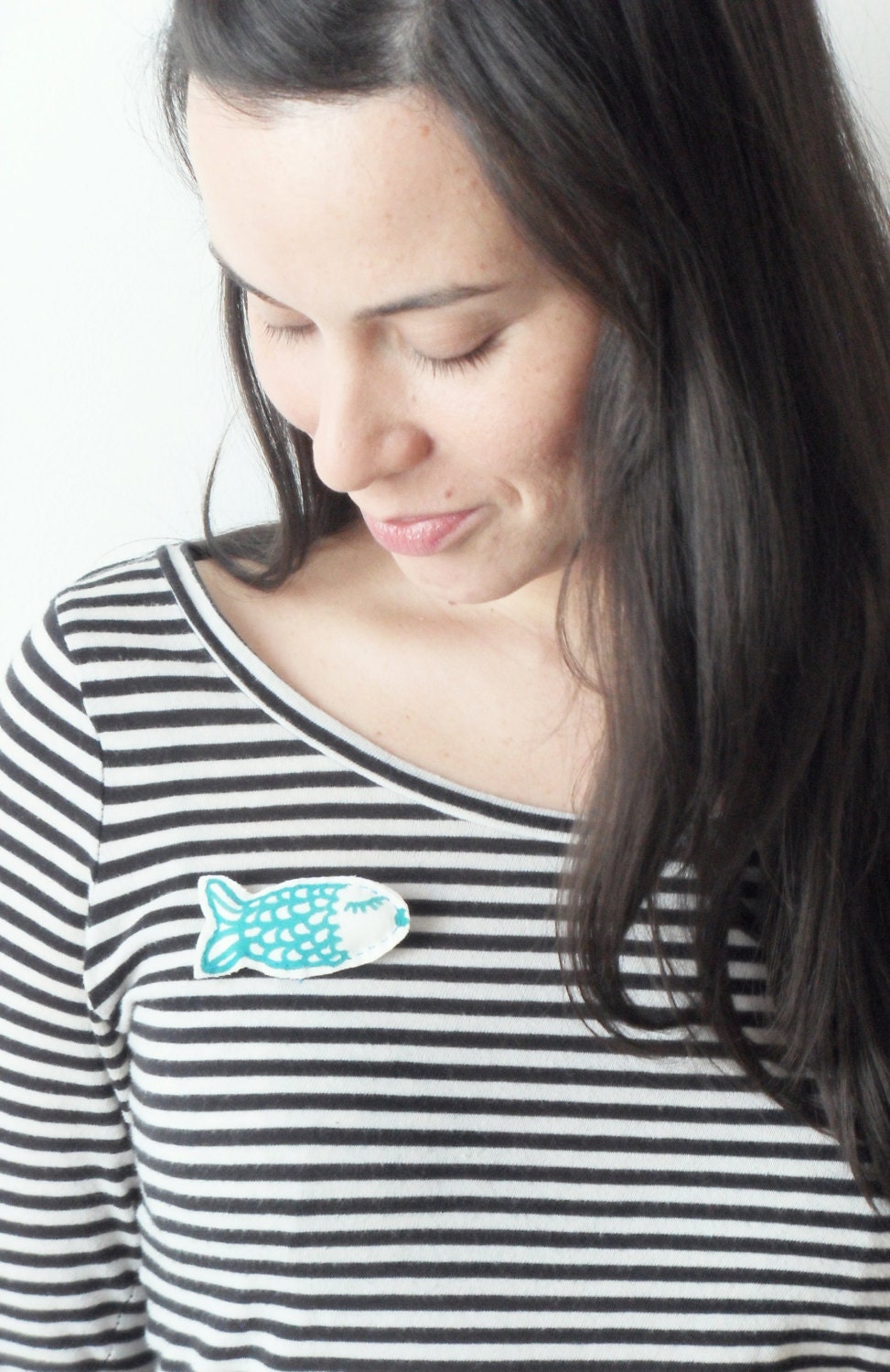 Soft Toy / illustration brooch / home decor. D.I.Y Kit  Choose brooch or Illustration home decoration