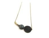 ORBIT Galaxy Inspired Statement Necklace - Geometric Jewelry - Limited Edition