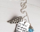 The Will of God - Faith Jewelry - Inspirational Jewelry - Remembrance Necklace - Loss of a Loved One