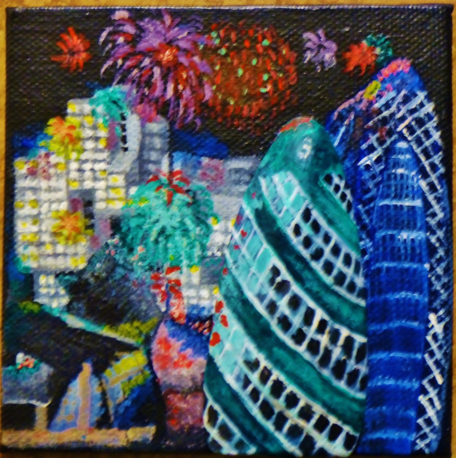 Jaw Dropping Wonders 3D Postcard Painting
