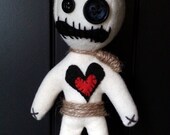 Handmade Voodoo Doll Angry Andy
