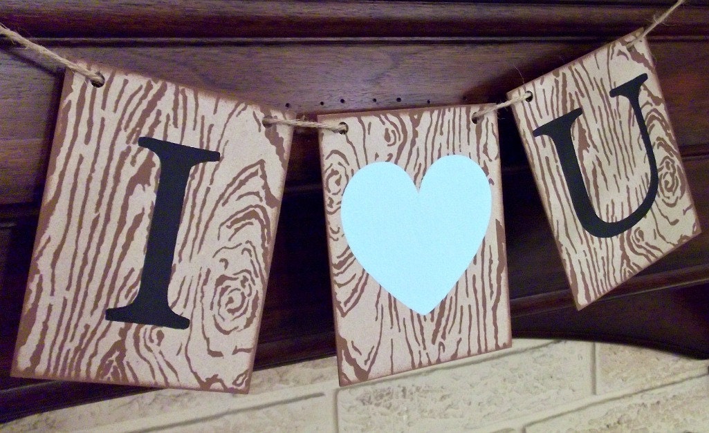 Rustic Wedding Banner - Love Wedding Banner - Bridal Shower - Photo Prop - Wedding Garland - Reception Decoration - Valentines Day