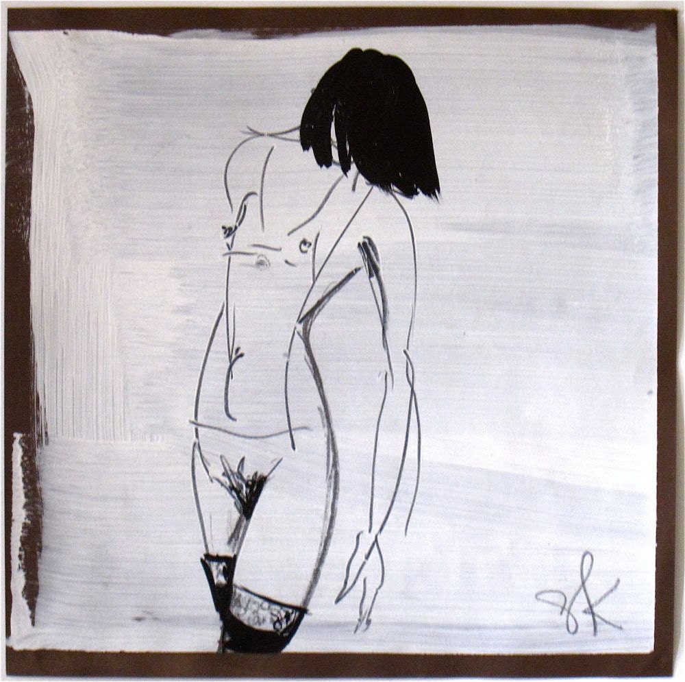 Lingerie Nude 1 by Gretchen Kelly