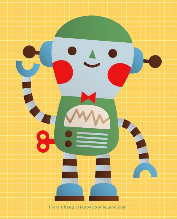 Little Robot - Print
