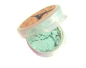 NEW COLOR Vegan Mineral Makeup Eye Shadow Handmade -- Spearmint