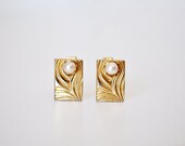 Genuine Pearl Cufflinks