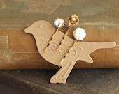 Bobby Pin with Flower Rose Rhinestone Wedding Hair Accessory Clip Barrette Whimsical