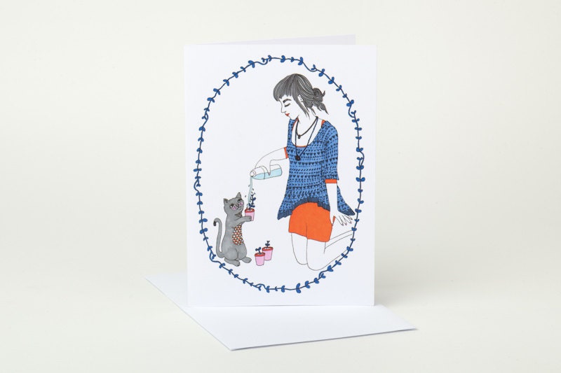 Helping Hand Greeting Card
