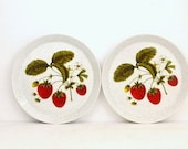 Vintage Mikasa Strawberry Scrumptious Designed by Ben Seibel Casual Sophistication