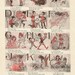 1930 Delightful Nursery ALPHABET Book Plate ABC chart