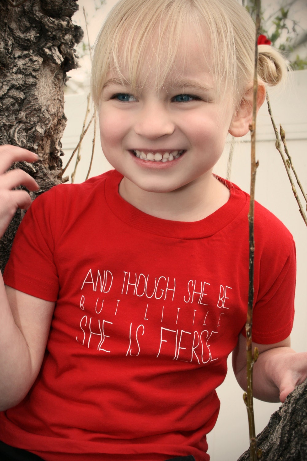 Little But Fierce Tshirt or Onesie - Bodysuit (You Choose Size)