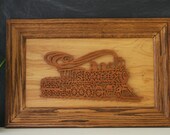 Hand Crafted Wood Train
