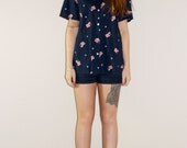 90s American Flag and Stars Hipster Shirt