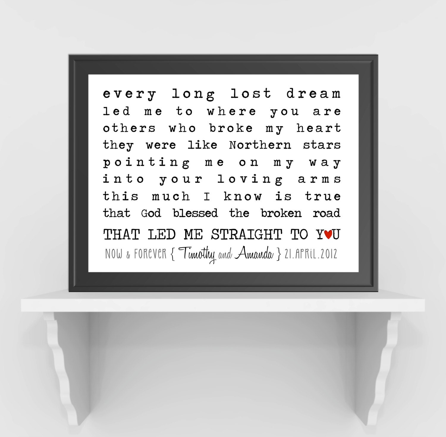 Chorus/Wedding Song/Lyric Print :)