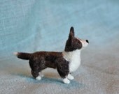Cardigan Welsh Corgi - Tiny Felt Figurine