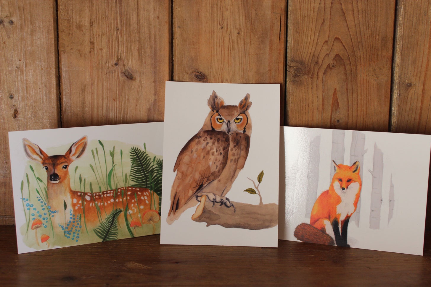 Woodland Postcards