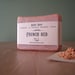 French Red Soap - All Natural soap, Vegan soap, Unscented soap, Handmade soap,