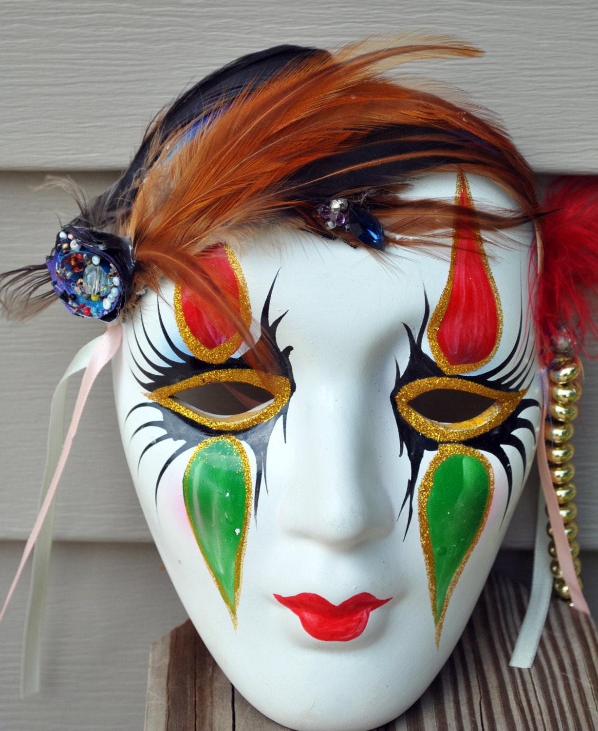 Masks in Decorative Arts - Etsy Art
