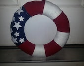 Patriotic decorative wreath (12 in.)